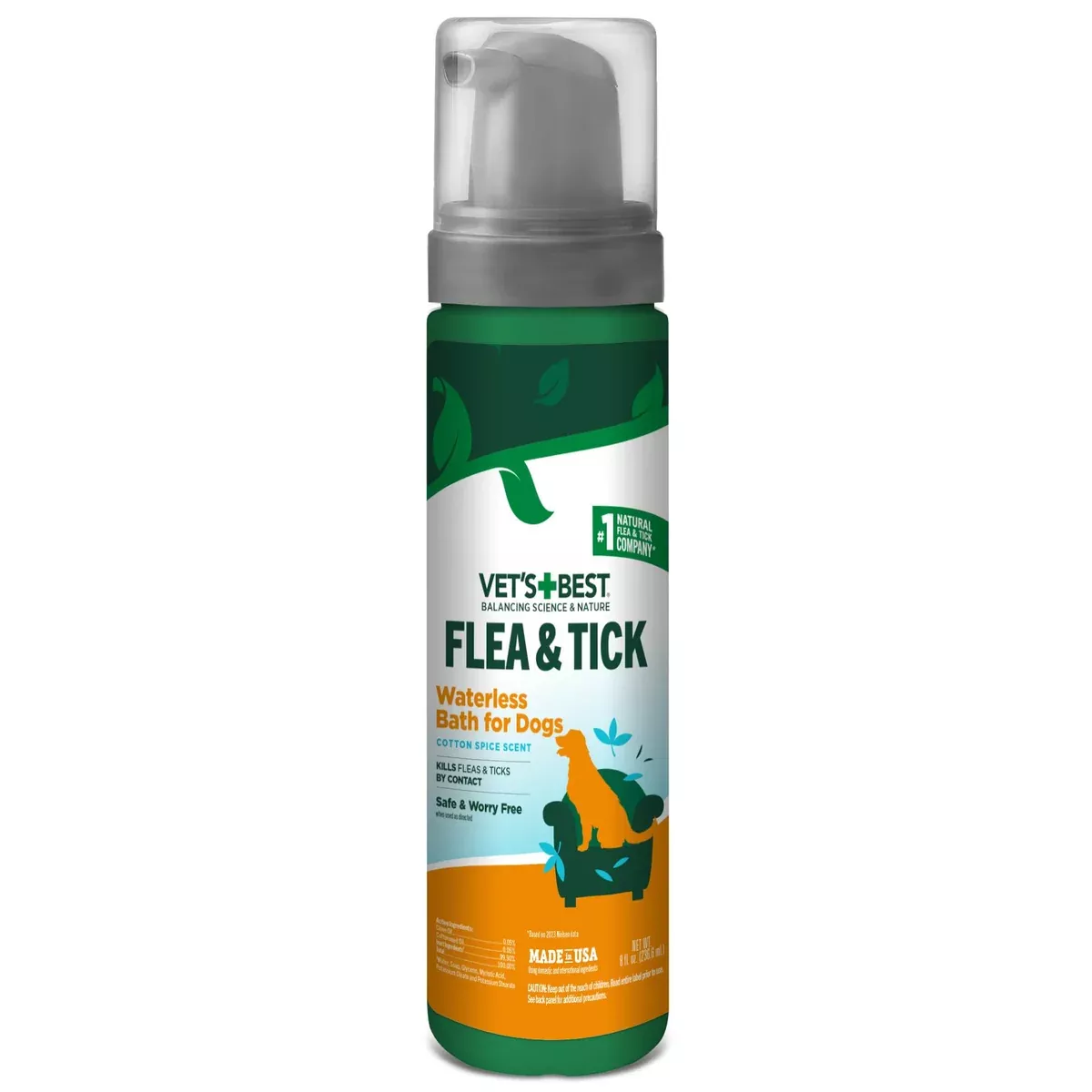 vet-s-best-flea-tick-waterless-bath-dogs Vet's Best - Flea + Tick Waterless Bath for Dogs
