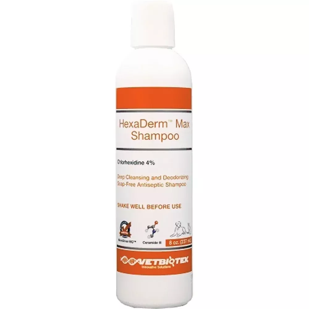 vetbiotek-hexaderm-max-soap-free-antiseptic-shampoo-pets VetBiotek HexaDerm Max Soap-Free Antiseptic Shampoo For Pets