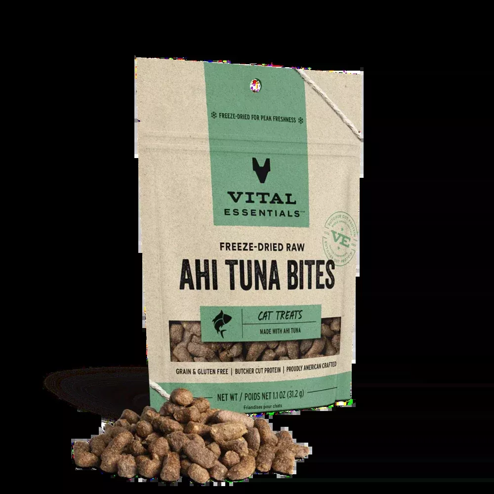 vital-essentials-ahi-tuna-freeze-dried-cat-treats-1-1oz Vital Essentials - Ahi Tuna Freeze Dried Cat Treats 1.1oz