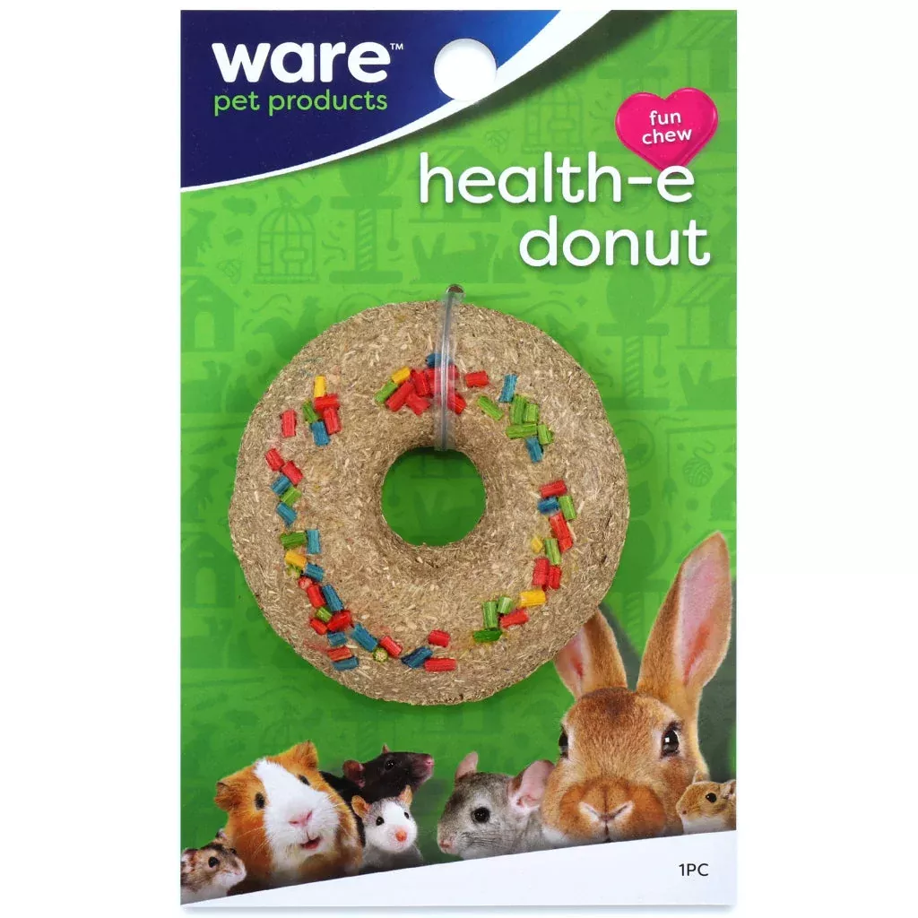 ware-fun-chew-health-e-donut-chew-toy-small-animals Ware Fun Chew Health-e Donut Chew Toy For Small Animals
