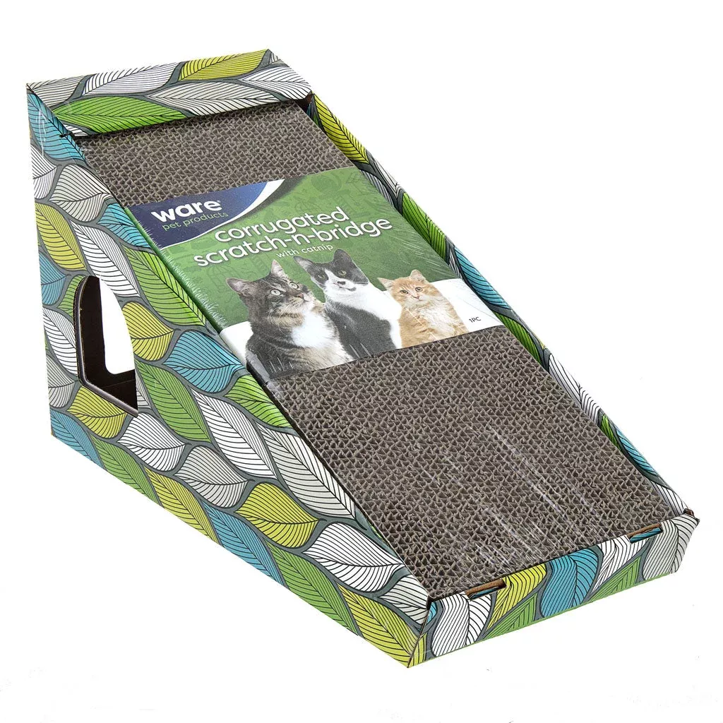 ware-scratch-n-bridge-cat-toy-with-catnip Ware Scratch-N-Bridge Cat Toy with Catnip
