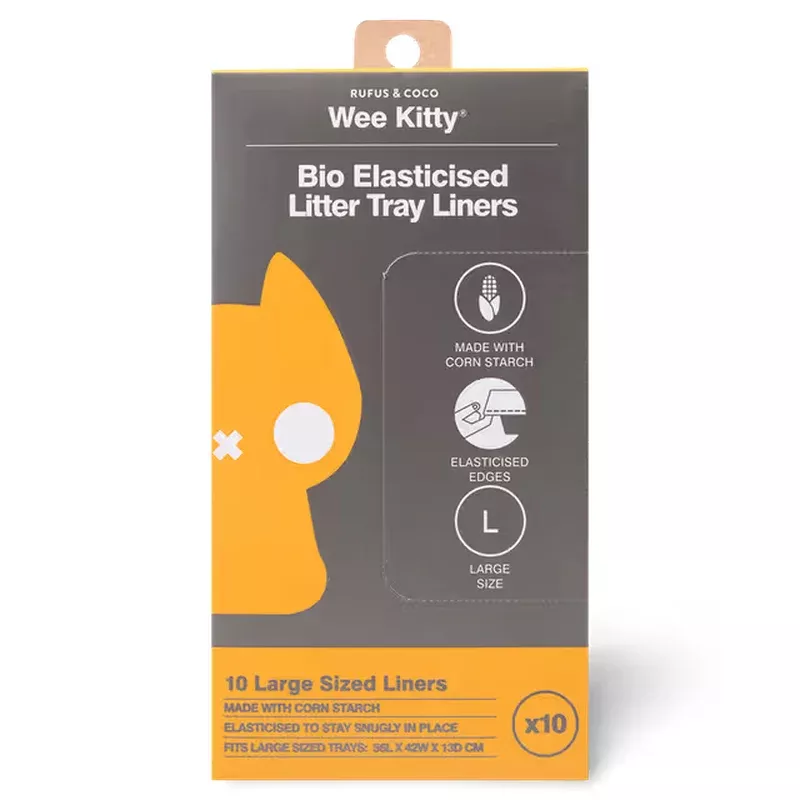 wee-kitty-bio-elasticised-litter-tray-liners-large Wee Kitty Bio Elasticised Litter Tray Liners Large