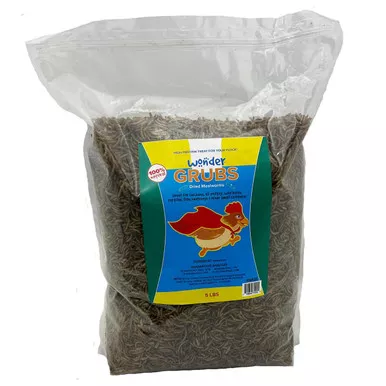 wonder-grubs-dried-mealworms-5-lb Wonder Grubs, Dried Mealworms, 5 lb
