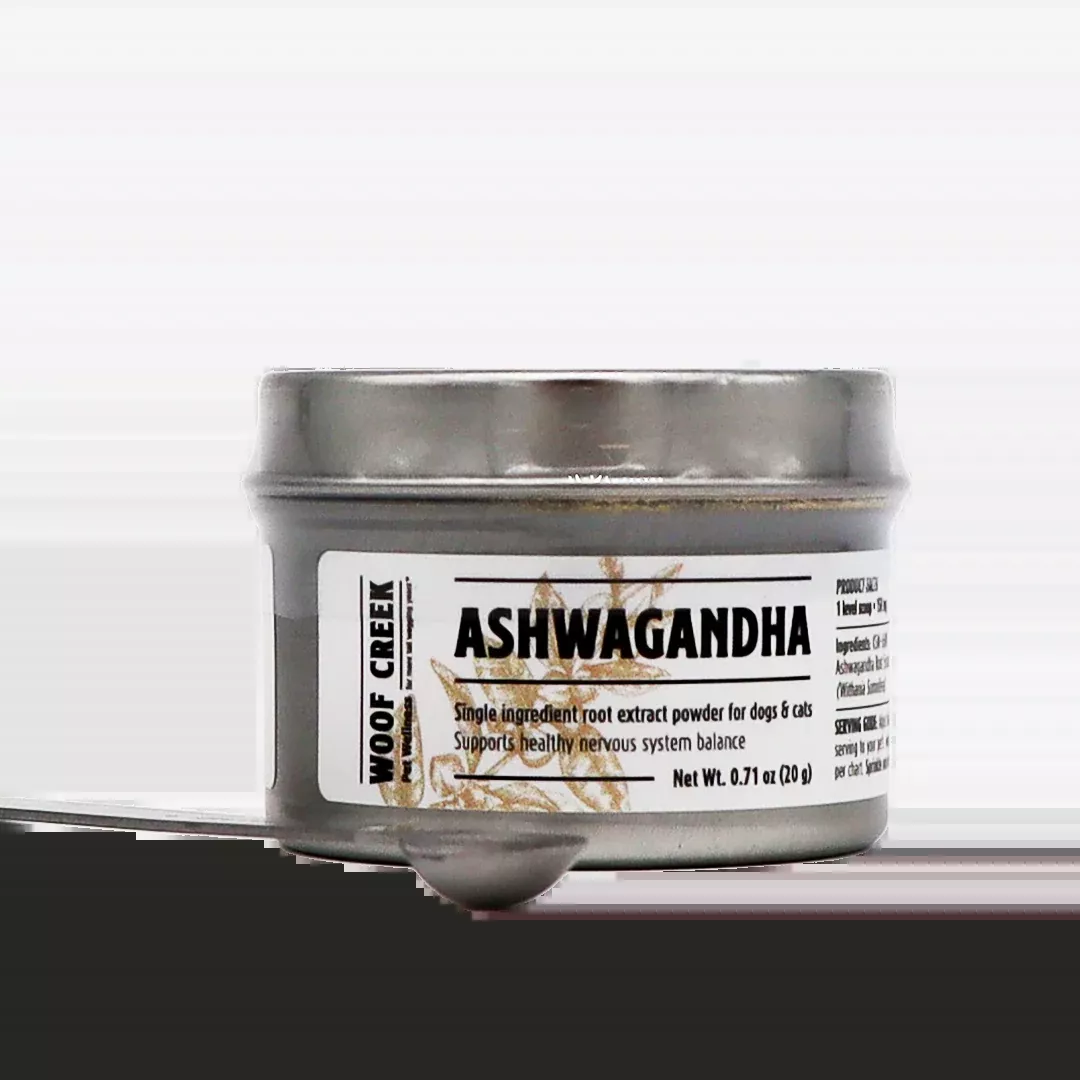 woof-creek-ashwagandha-root-extract-powder-dogs-cats Woof Creek | Ashwagandha Root Extract Powder for Dogs + Cats