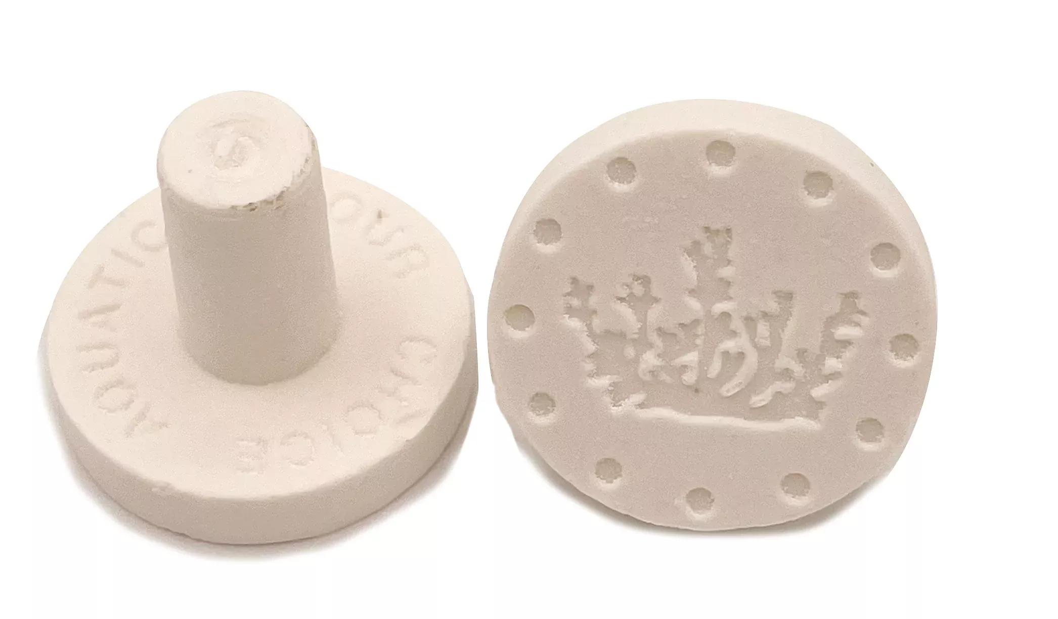 yca-1-ceramic-coral-frag-plug-25pk YCA 1" Ceramic Coral Frag Plug - 25pk