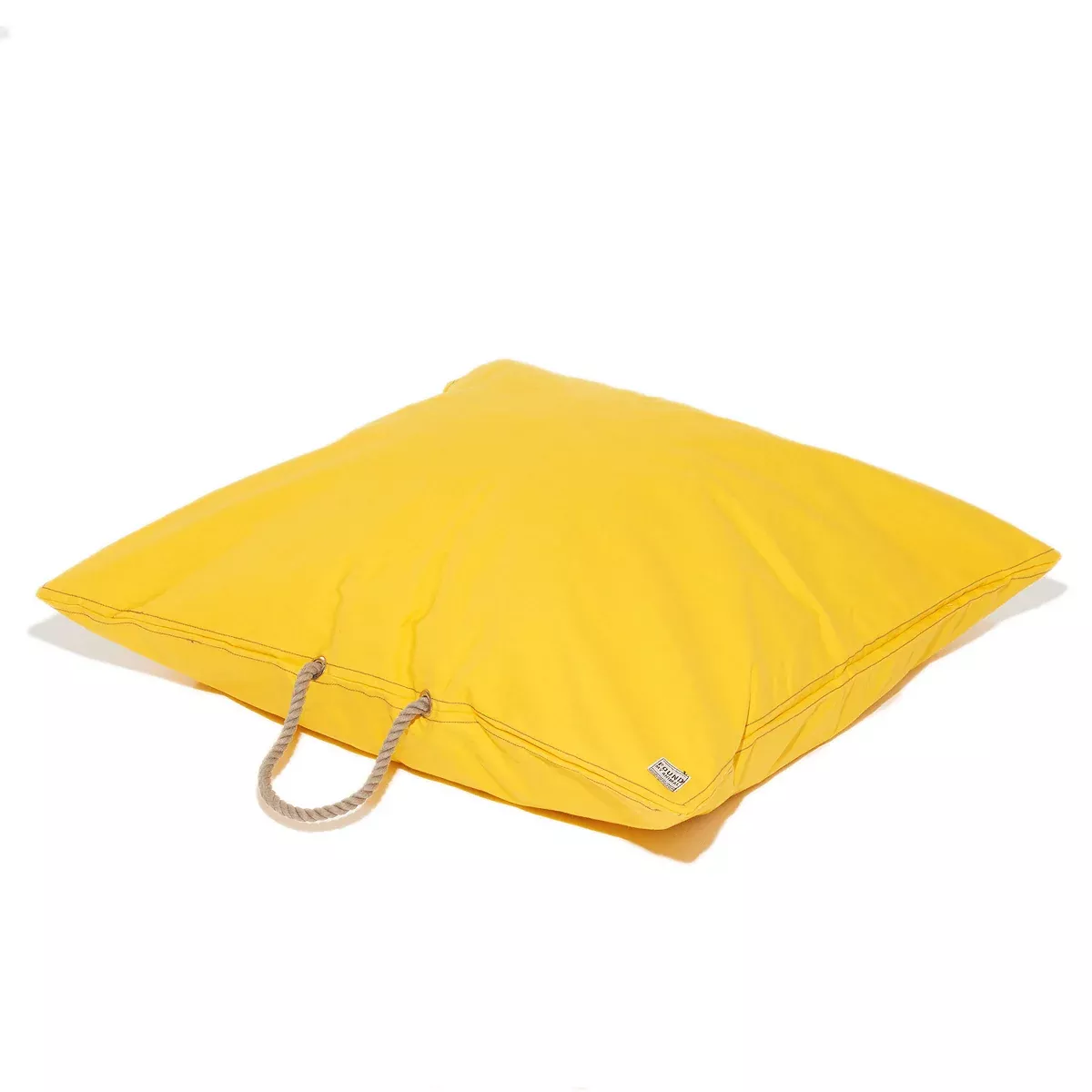 yellow-waxed-cotton-canvas-dog-bed Yellow Waxed Cotton Canvas Dog Bed