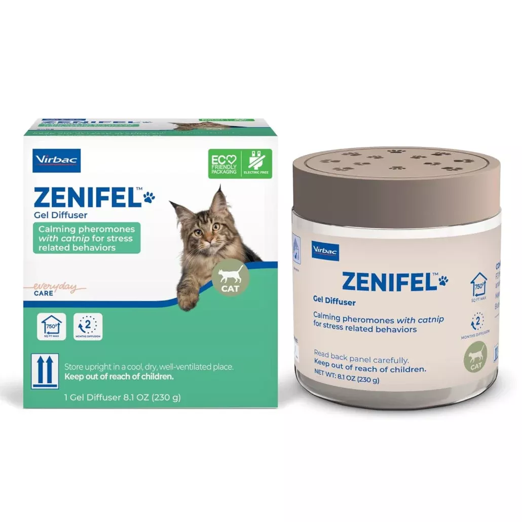 ZENIFEL Calming Pheromone Gel-Diffuser for Cats