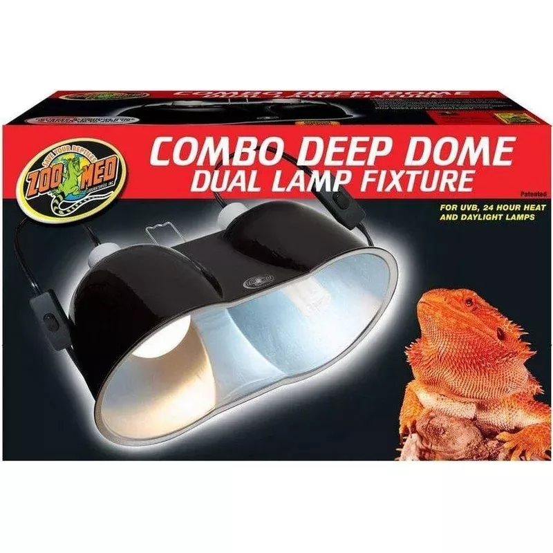 zoo-med-combo-deep-dome-dual-lamp-fixture Zoo Med Combo Deep Dome Dual Lamp Fixture
