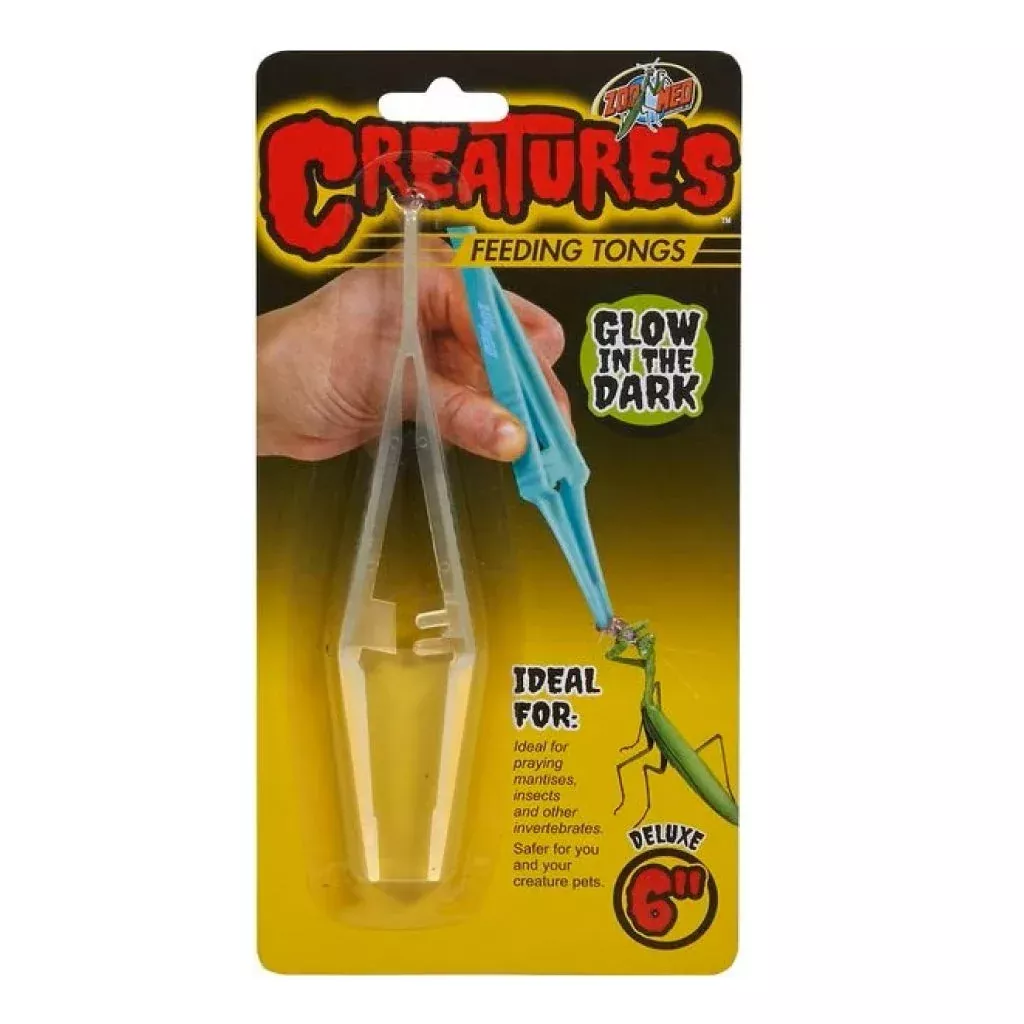 Zoo Med Creatures Feeding Glow in the Dark Tongs
