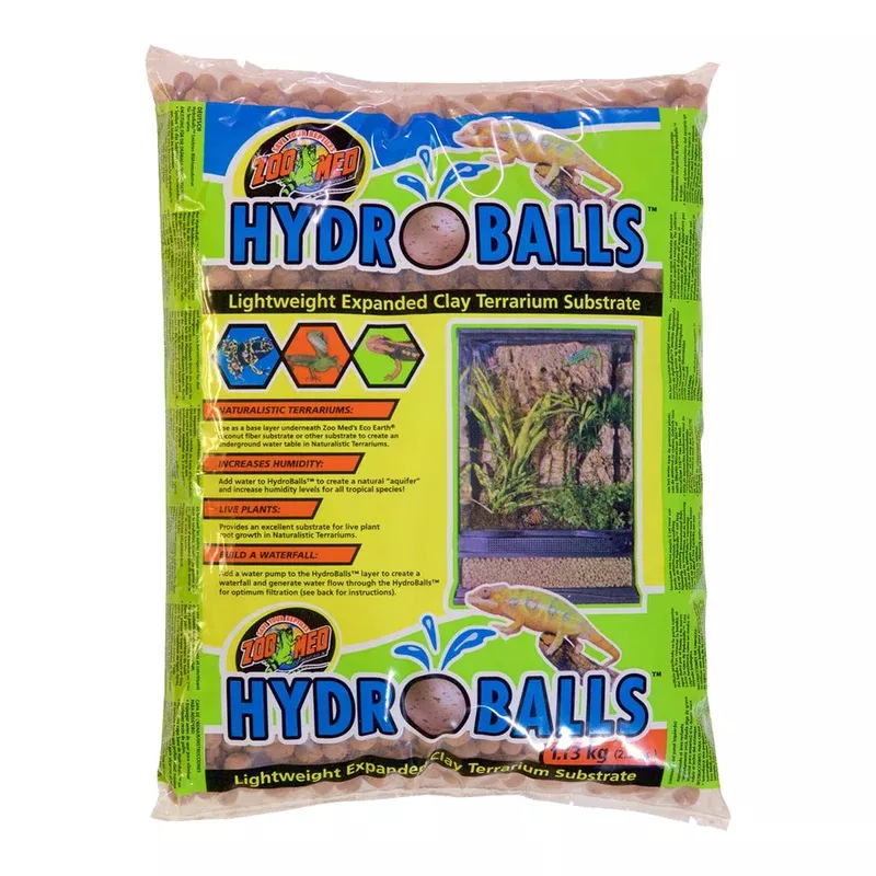 zoo-med-hydroballs-expanded-clay-terrarium-substrate-brown-2-5-lb Zoo Med HydroBalls Expanded Clay Terrarium Substrate Brown 2.5-lb