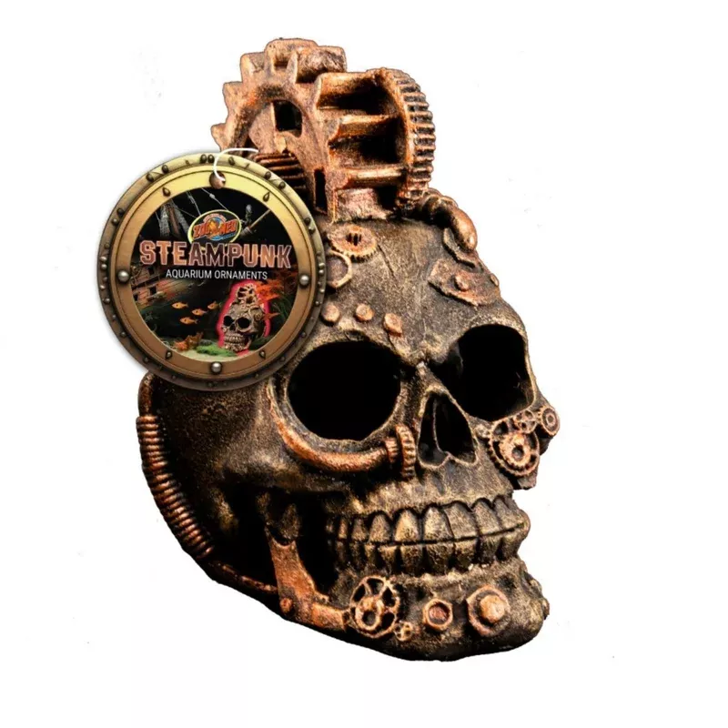Zoo Med Steampunk Ornament Skull 1ea/One Size
