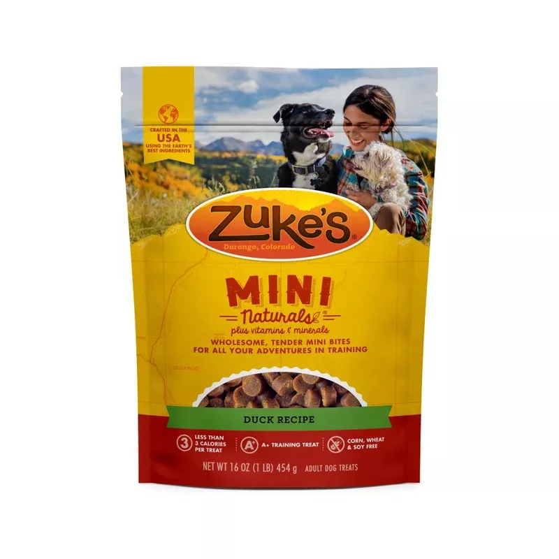 zukes-duck-mini-naturals-dog-treats Zukes Duck Mini Naturals Dog Treats