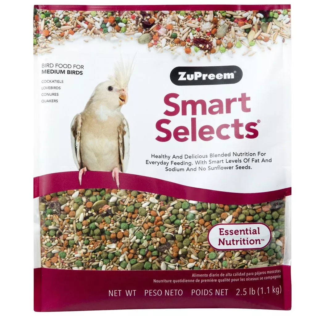 zupreem-smart-selects-medium-sized-bird-food-2-5-lb ZuPreem Smart Selects Medium Sized Bird Food, 2.5-lb