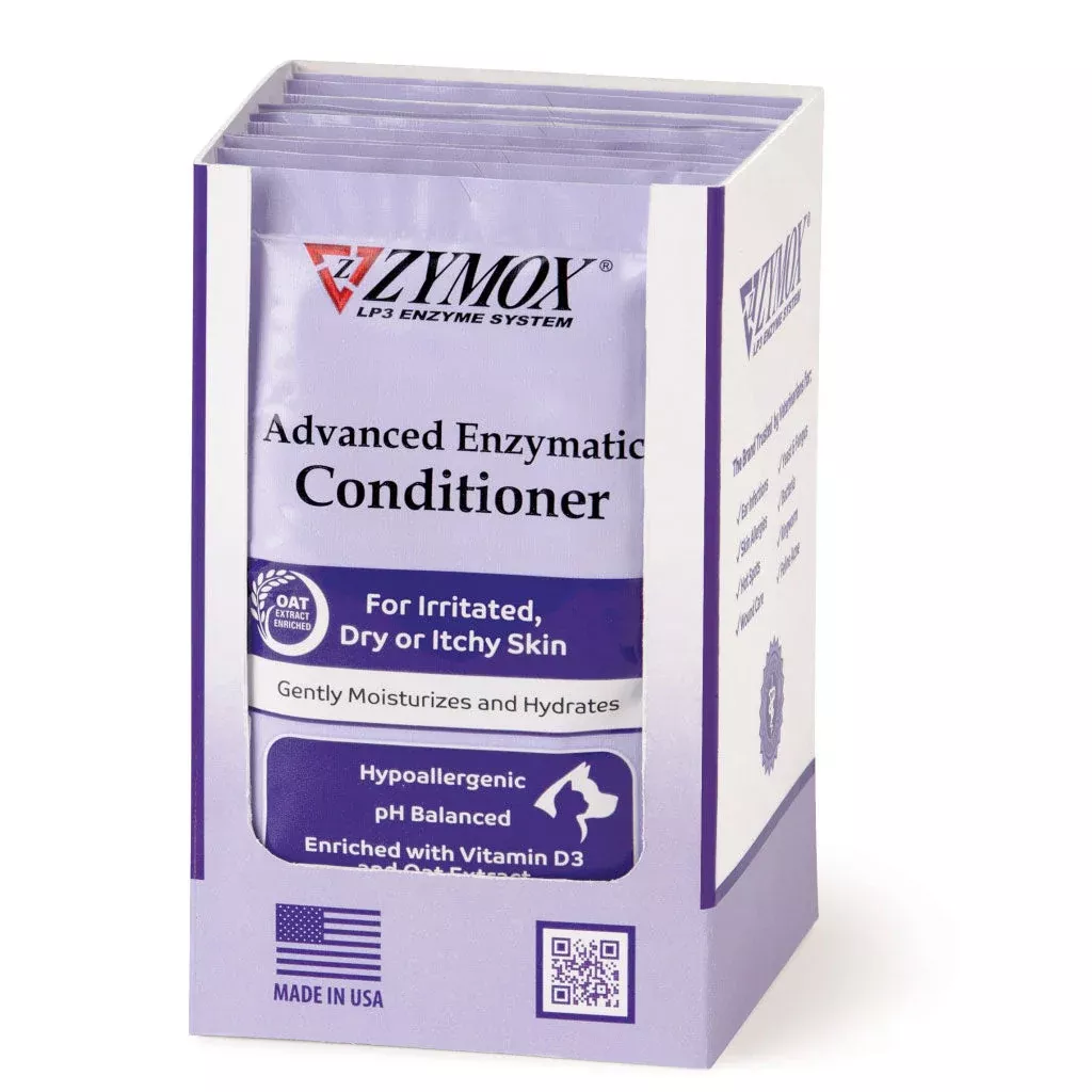 zymox-advanced-enzymatic-conditioner-foil-pack-pop-dogs-cats-10-count Zymox Advanced Enzymatic Conditioner Foil Pack POP for Dogs & Cats, 10-count