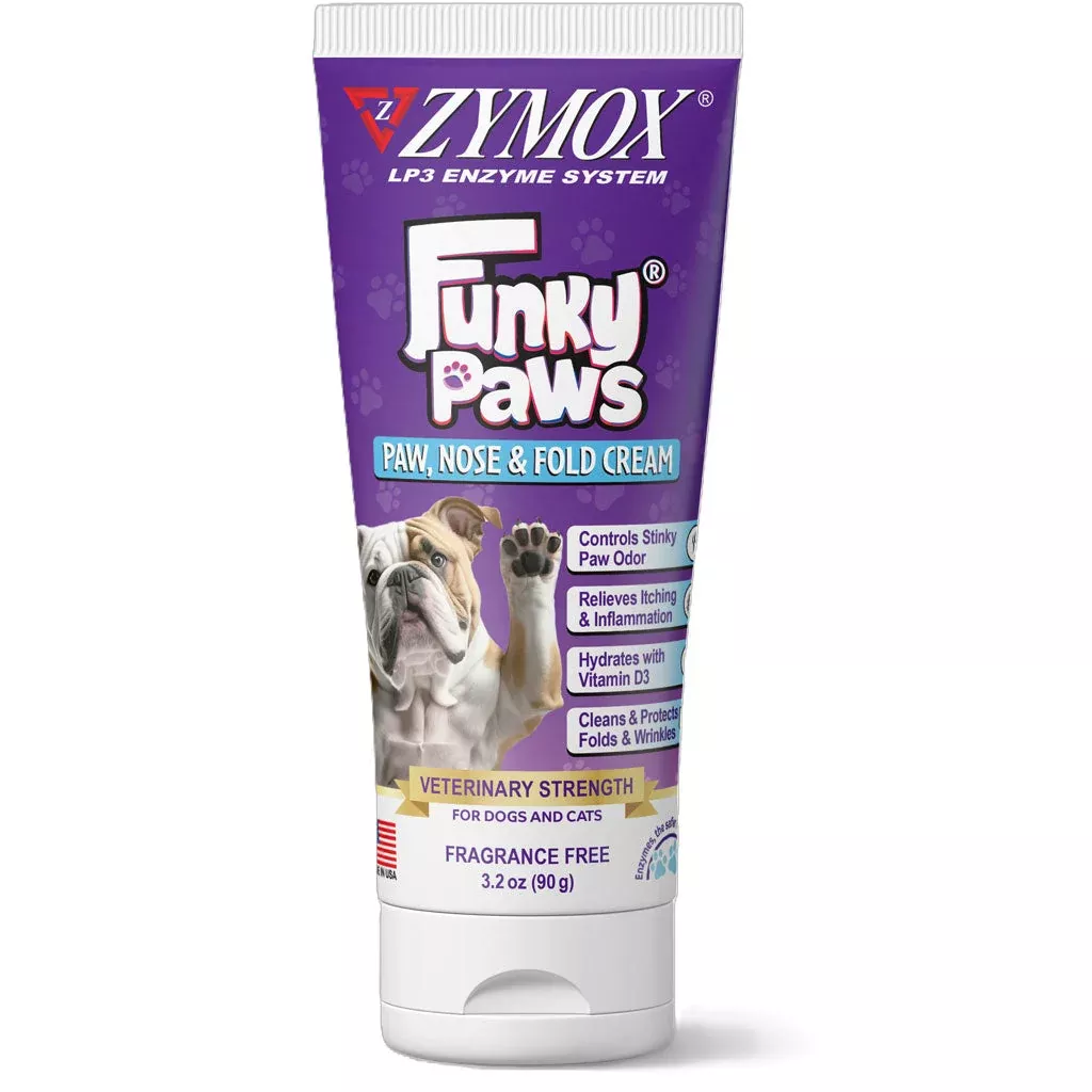 zymox-funky-paws-cream-dogs-cats-fragrance-free-3-2-oz Zymox Funky Paws Cream for Dogs & Cats, Fragrance Free, 3.2-oz